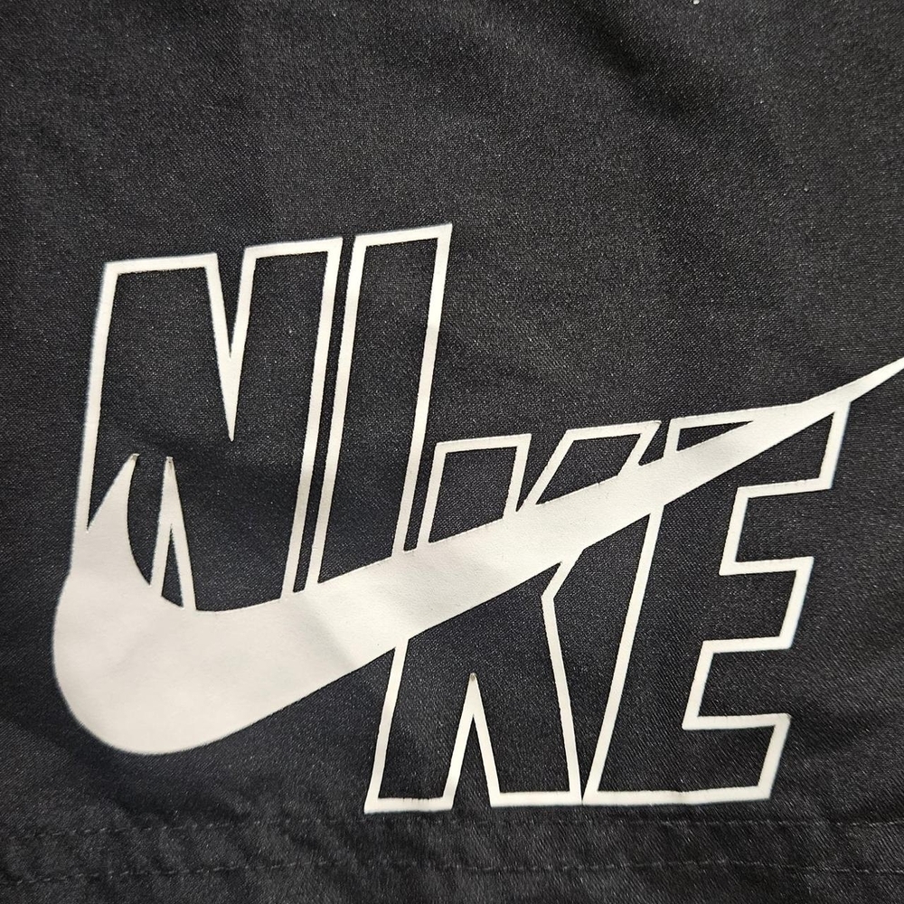 Nike Kids Black Shorts with Logo - Picture 7 of 8